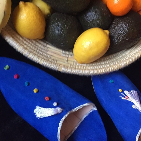 Handmade suede Baboush... with ❤️ from Morocco - Picture 3 of 4